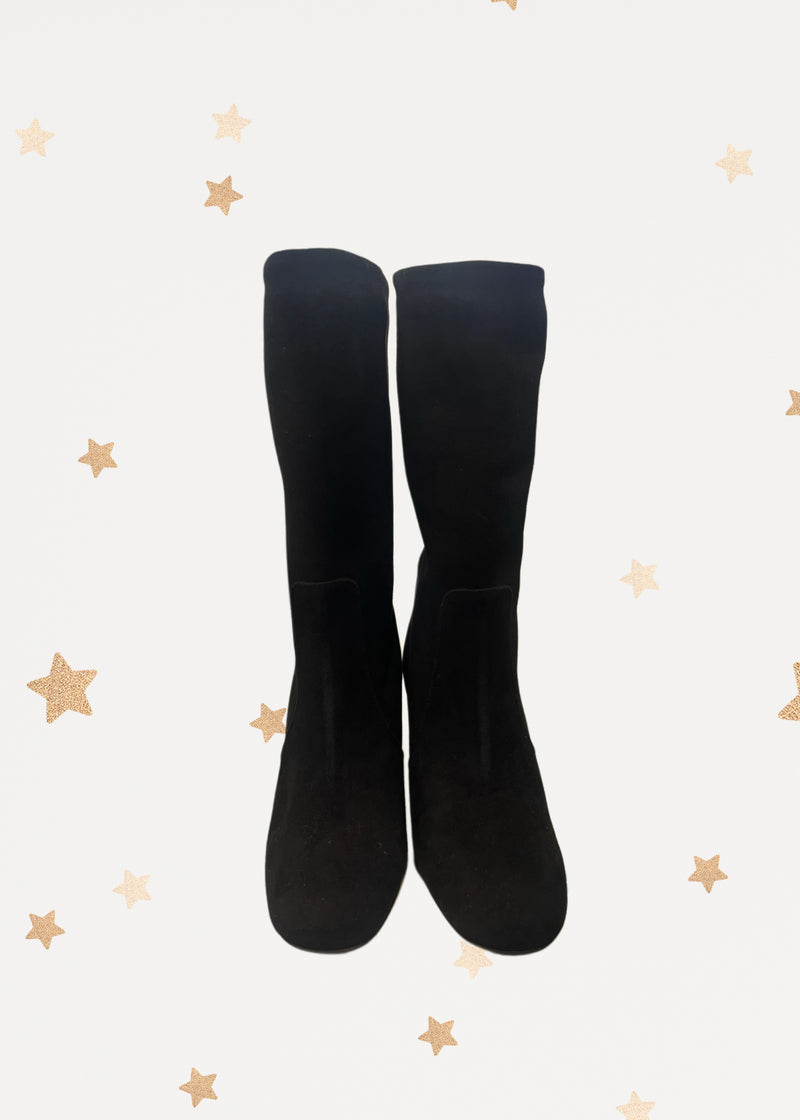Black Suede Boots