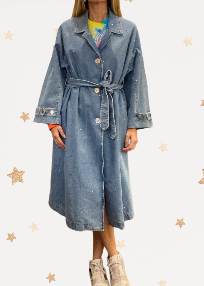 Denim Trench