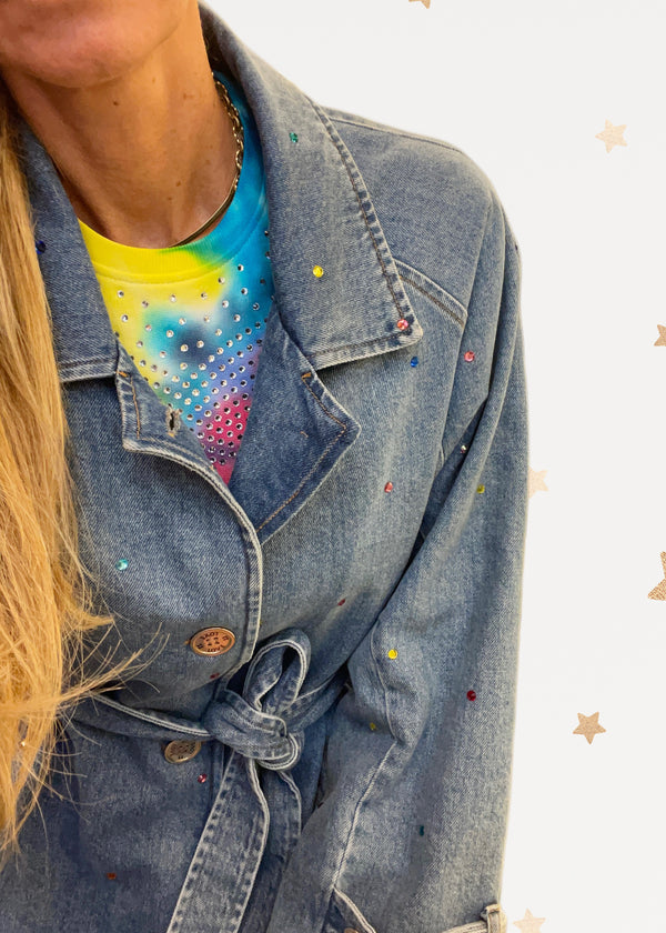 Denim Trench