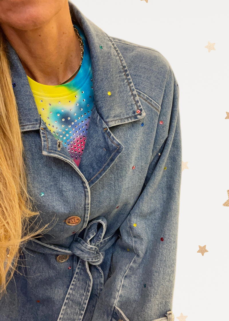 Denim Trench