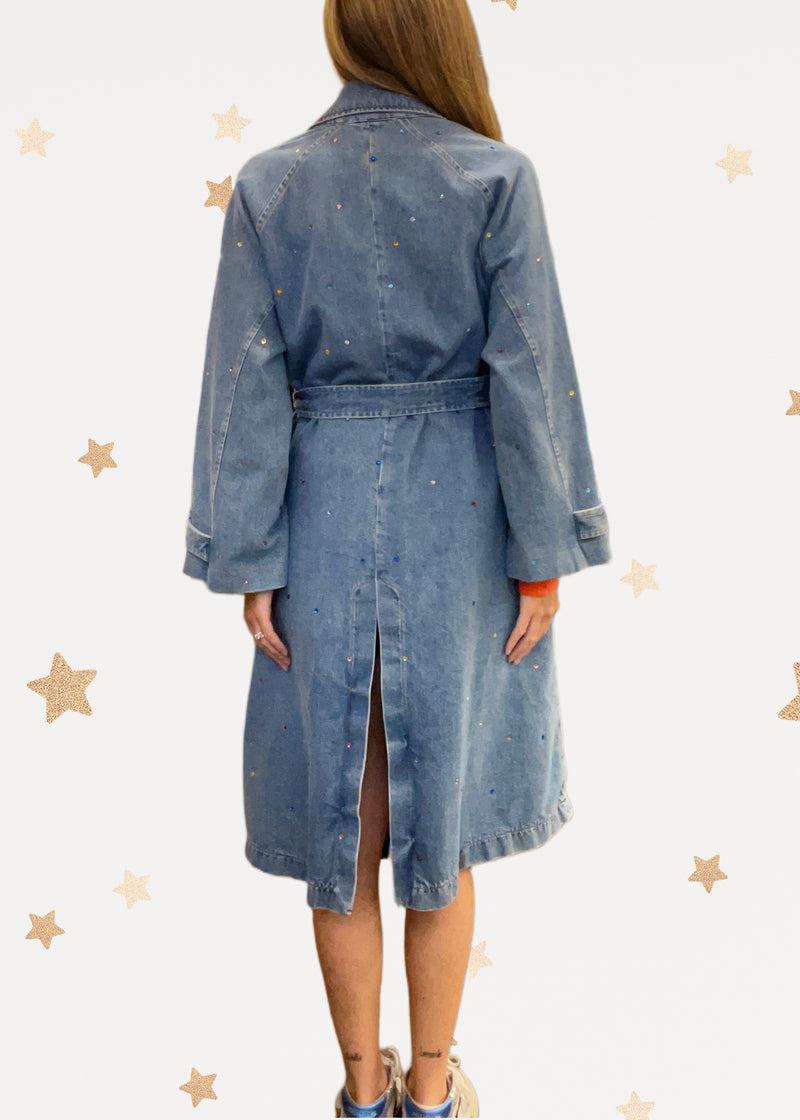 Denim Trench