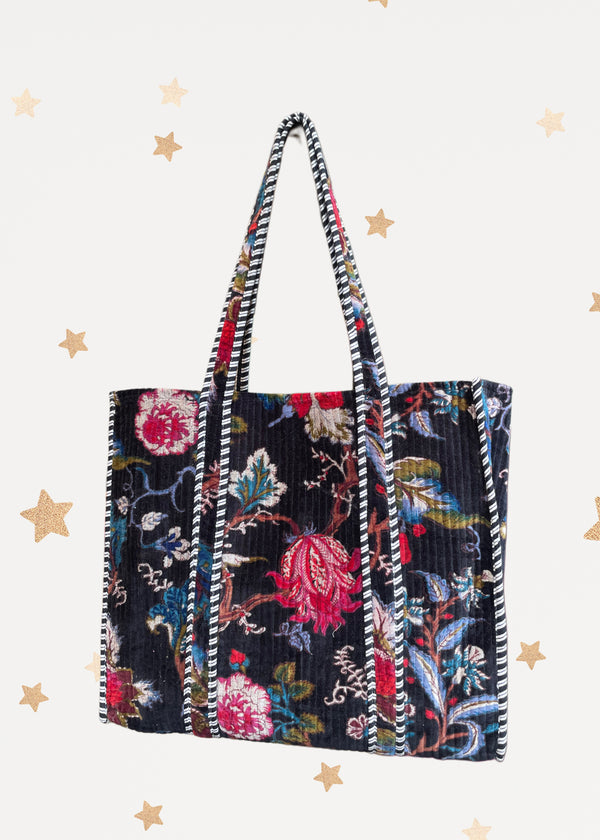 Velvet Tote Bag