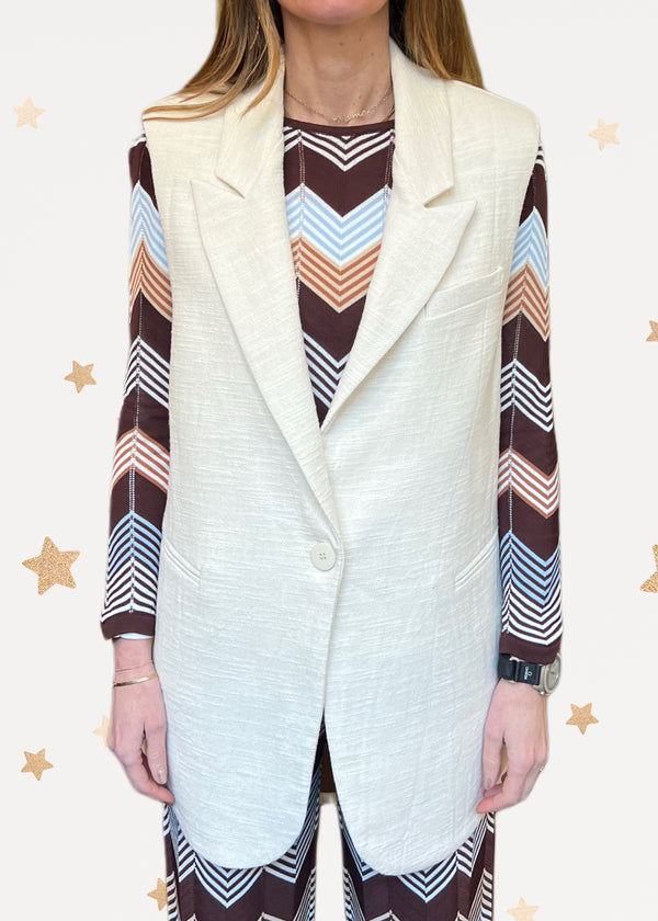 White Gilet Jacket