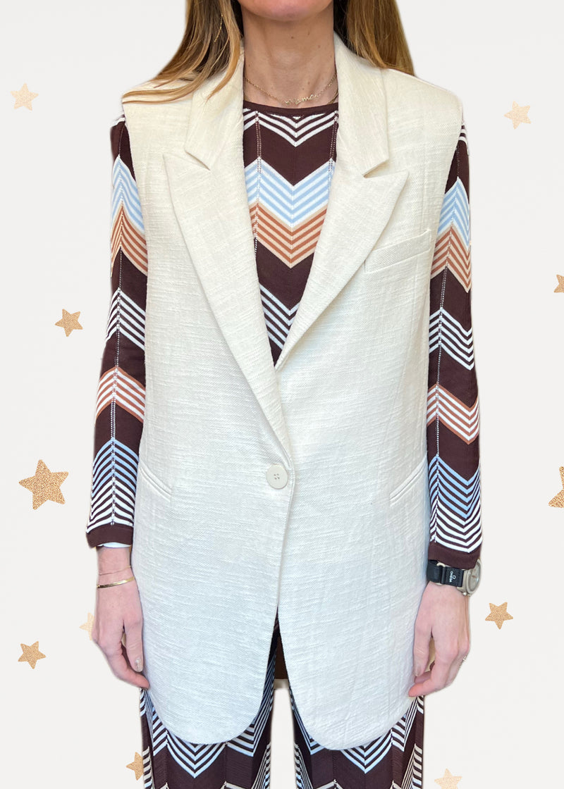 White Gilet Jacket