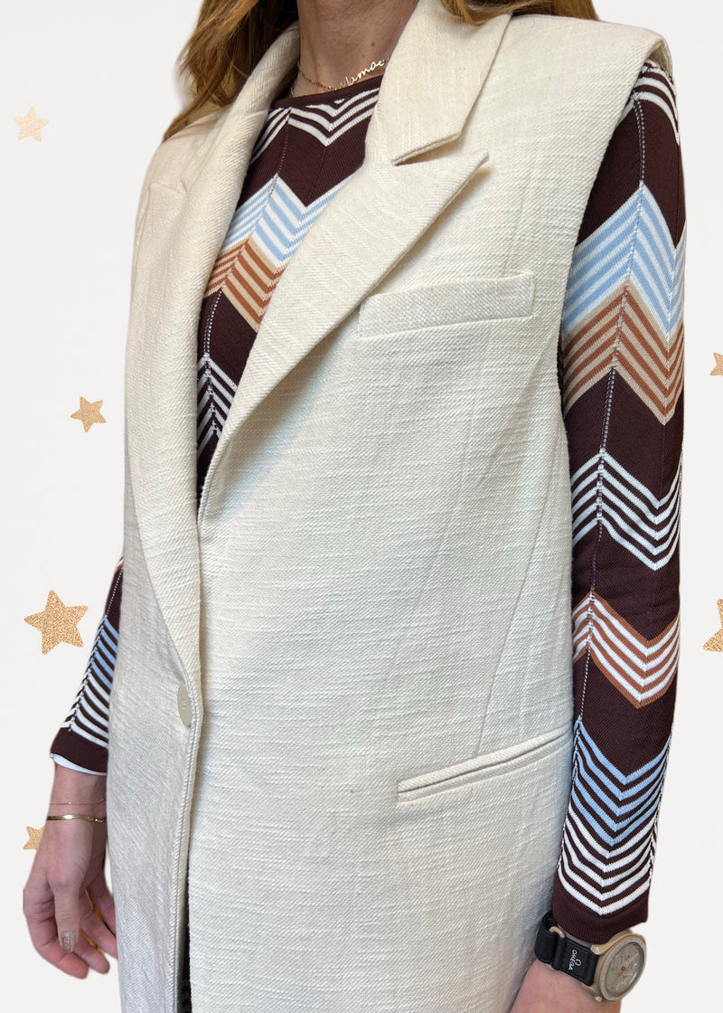 White Gilet Jacket