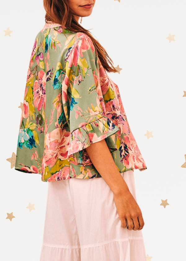 Bouquet Kimono